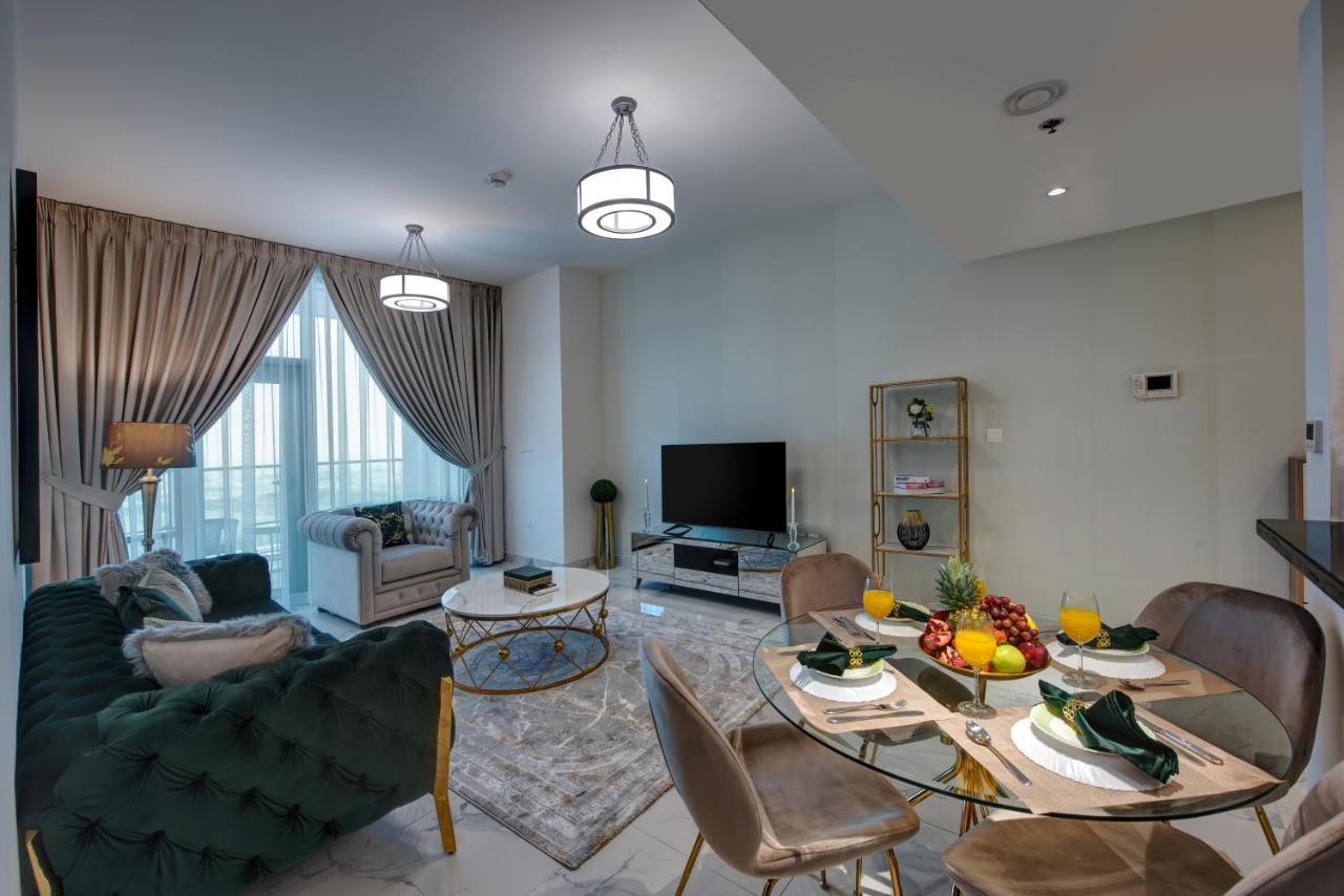 Durrani Homes - Lux 1Br At Al Habtoor Amna Tower Dubái Exterior foto