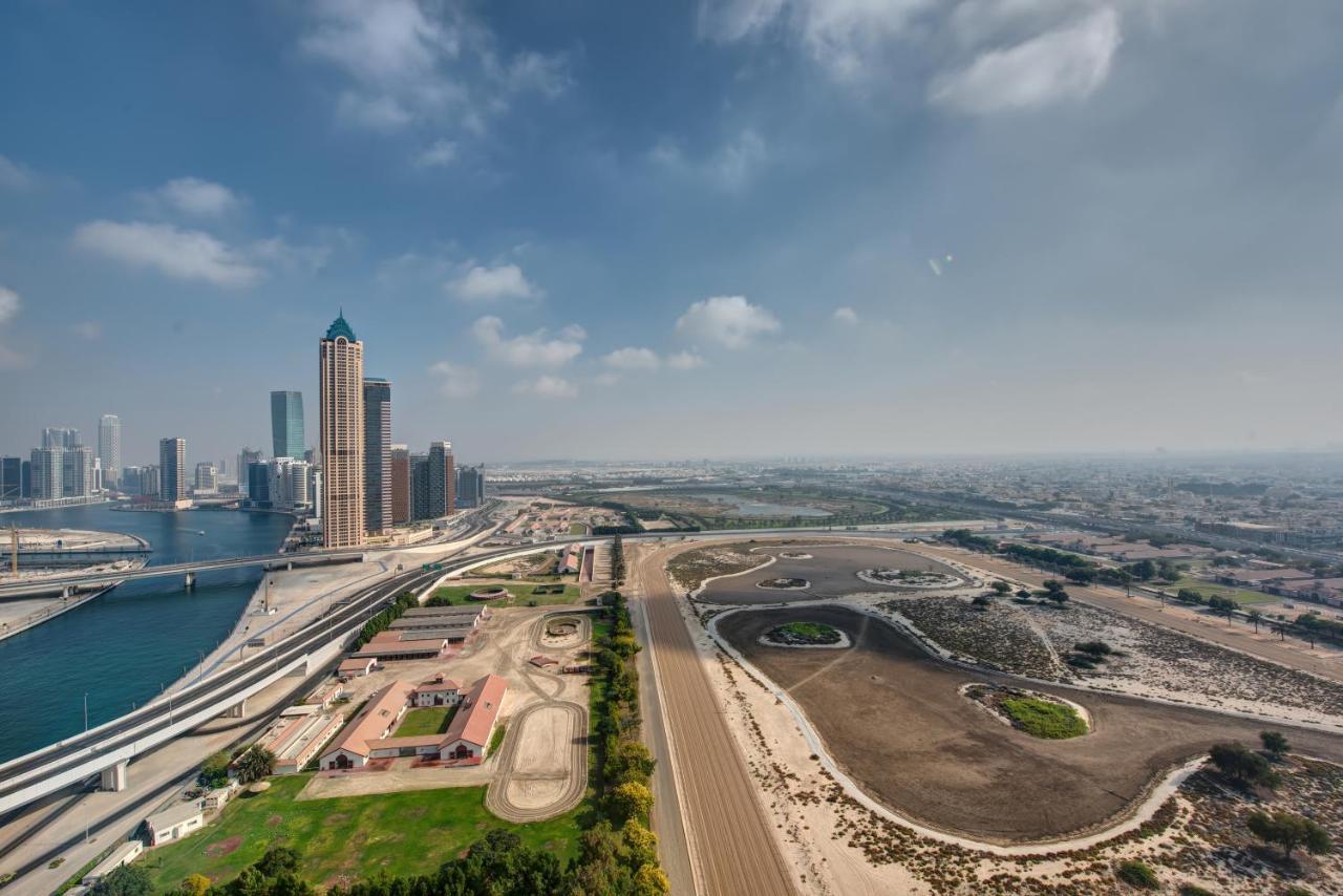Durrani Homes - Lux 1Br At Al Habtoor Amna Tower Dubái Exterior foto