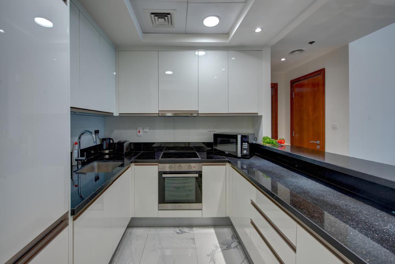 Durrani Homes - Lux 1Br At Al Habtoor Amna Tower Dubái Exterior foto